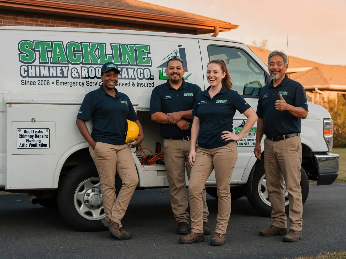 Chimney flashing repair company in Waterloo, IL